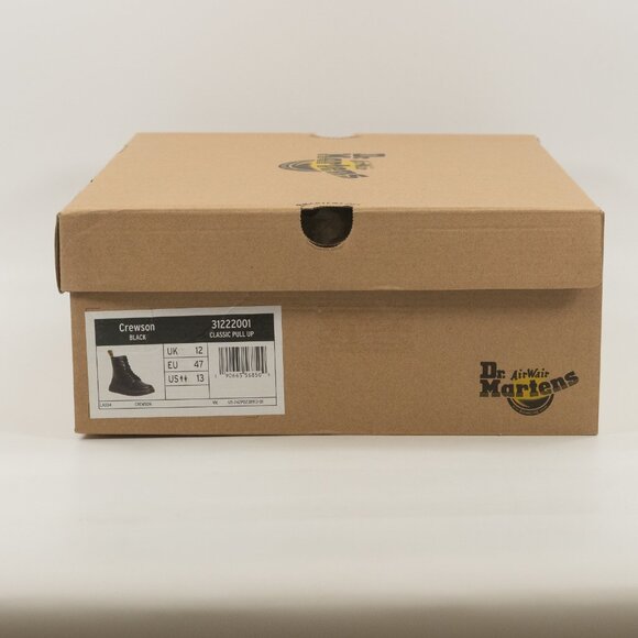 Dr. Martens Crewson Classic Pull Up 'Black' 31222001 Boot Multi-Size - Picture 10 of 12